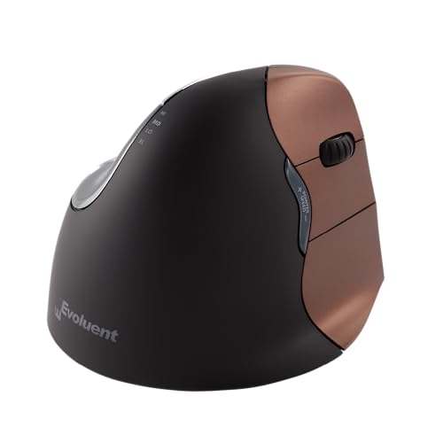 Ergonomic Vertical Mouse with Wrist Support Design