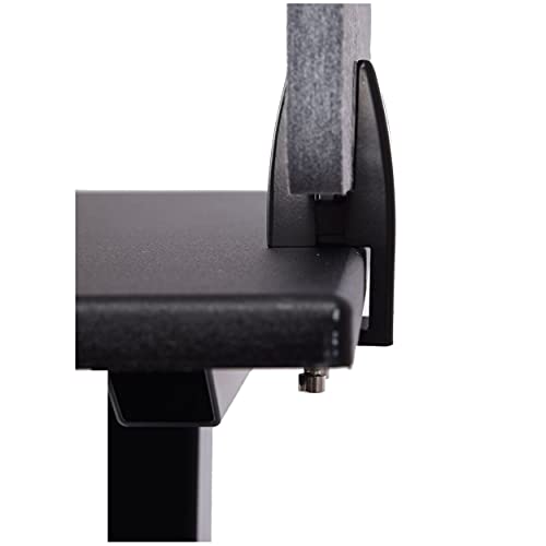 Clamp-On Acoustic Desk Divider Panel for Privacy & Noise Reduction