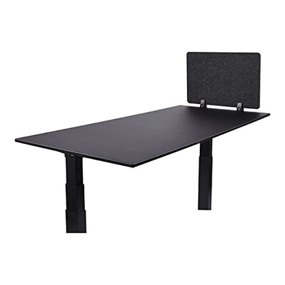 Clamp-On Acoustic Desk Divider Panel for Privacy & Noise Reduction
