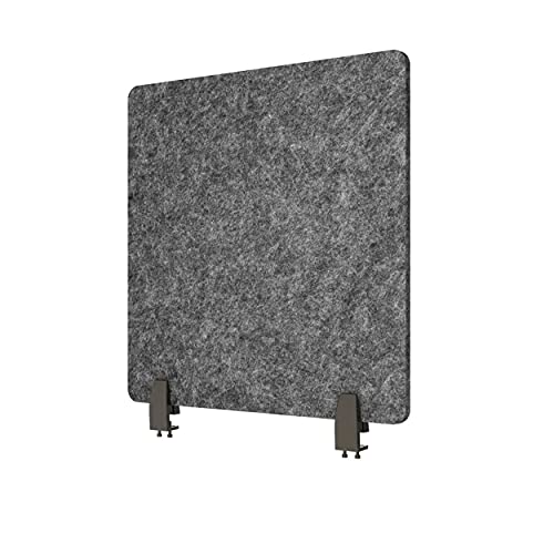 Clamp-On Acoustic Desk Divider Panel for Privacy & Noise Reduction