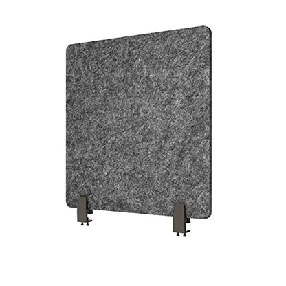 Clamp-On Acoustic Desk Divider Panel for Privacy & Noise Reduction