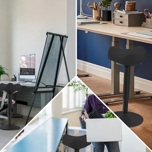 Yonsaeik Standing Stool, Adjustable Ergonomic Office Chair Standing Desk Chair