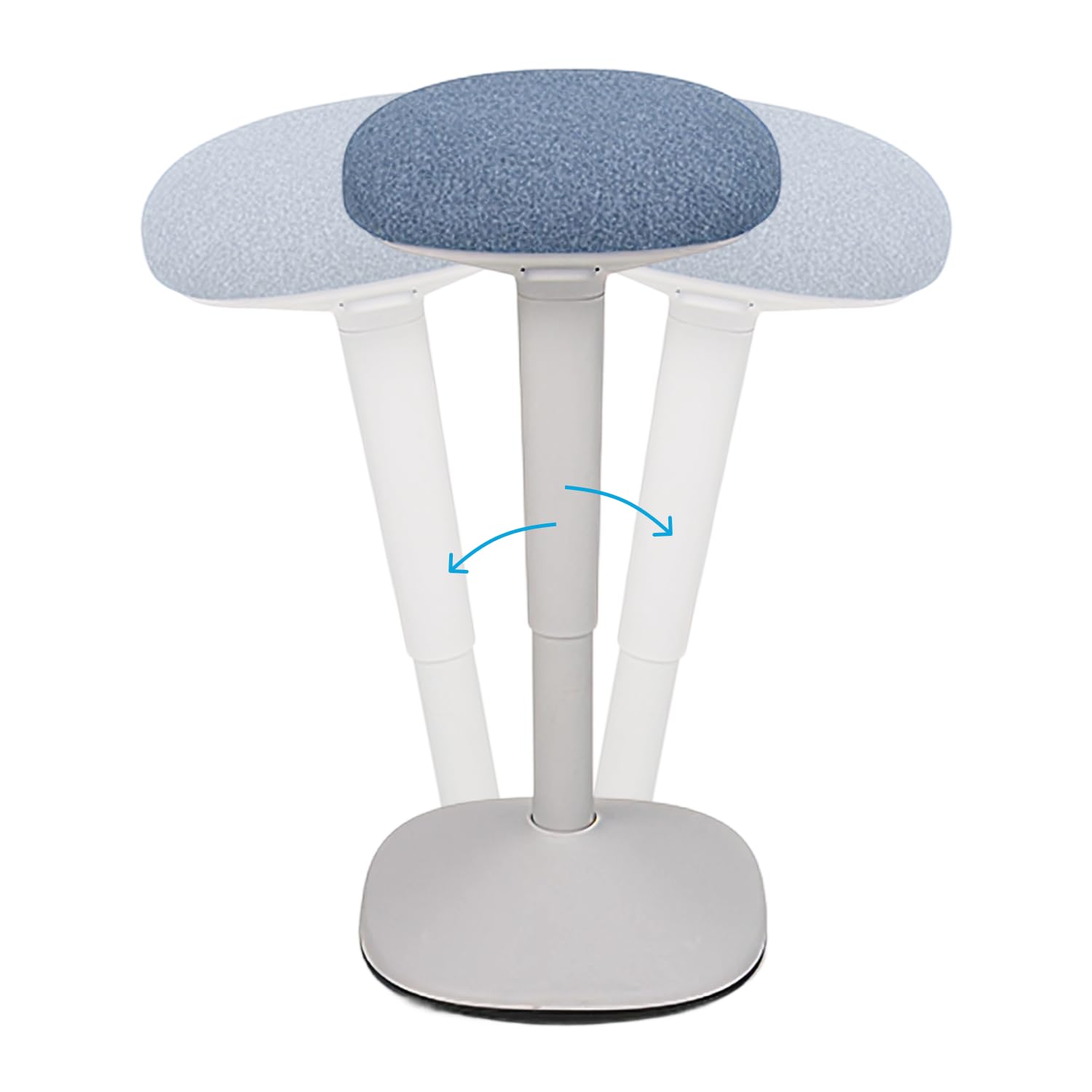 Active Ergonomic Stool with Adjustable Height & 360° Motion