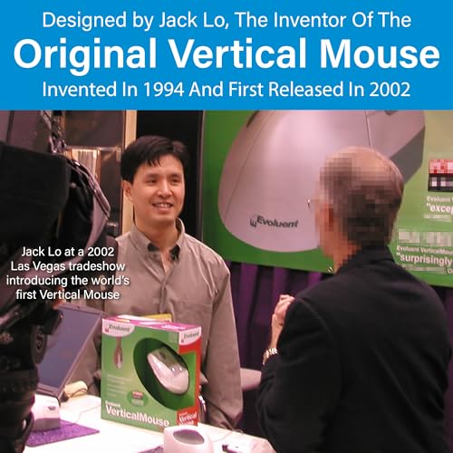 Ergonomic Vertical Mouse with Wrist Support Design