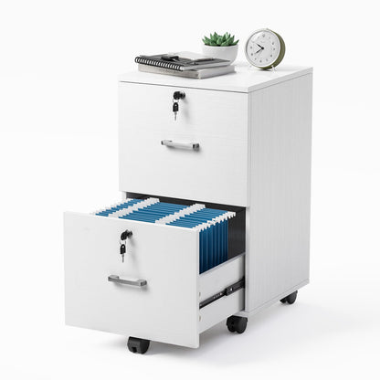 VINGLI Wood File Cabinet for Home Office