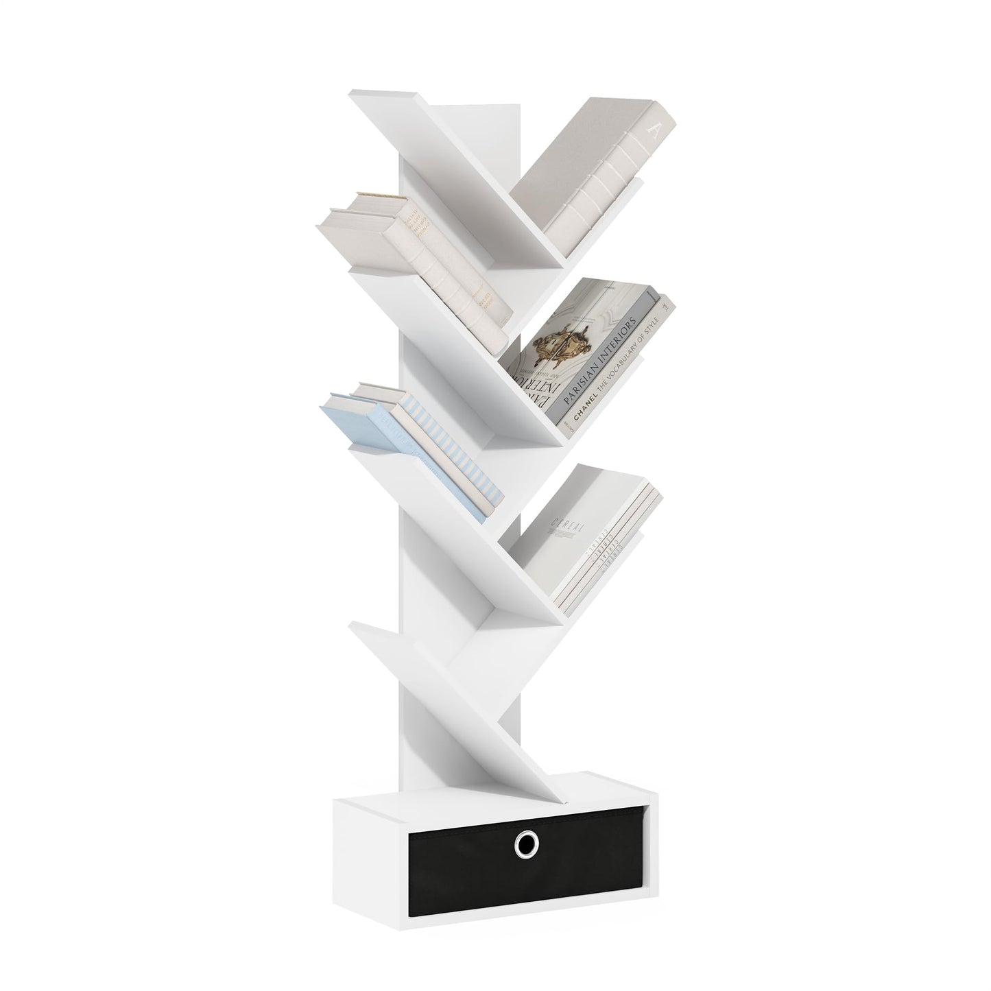 Tiered Storage Shelf for Office and Home Organization