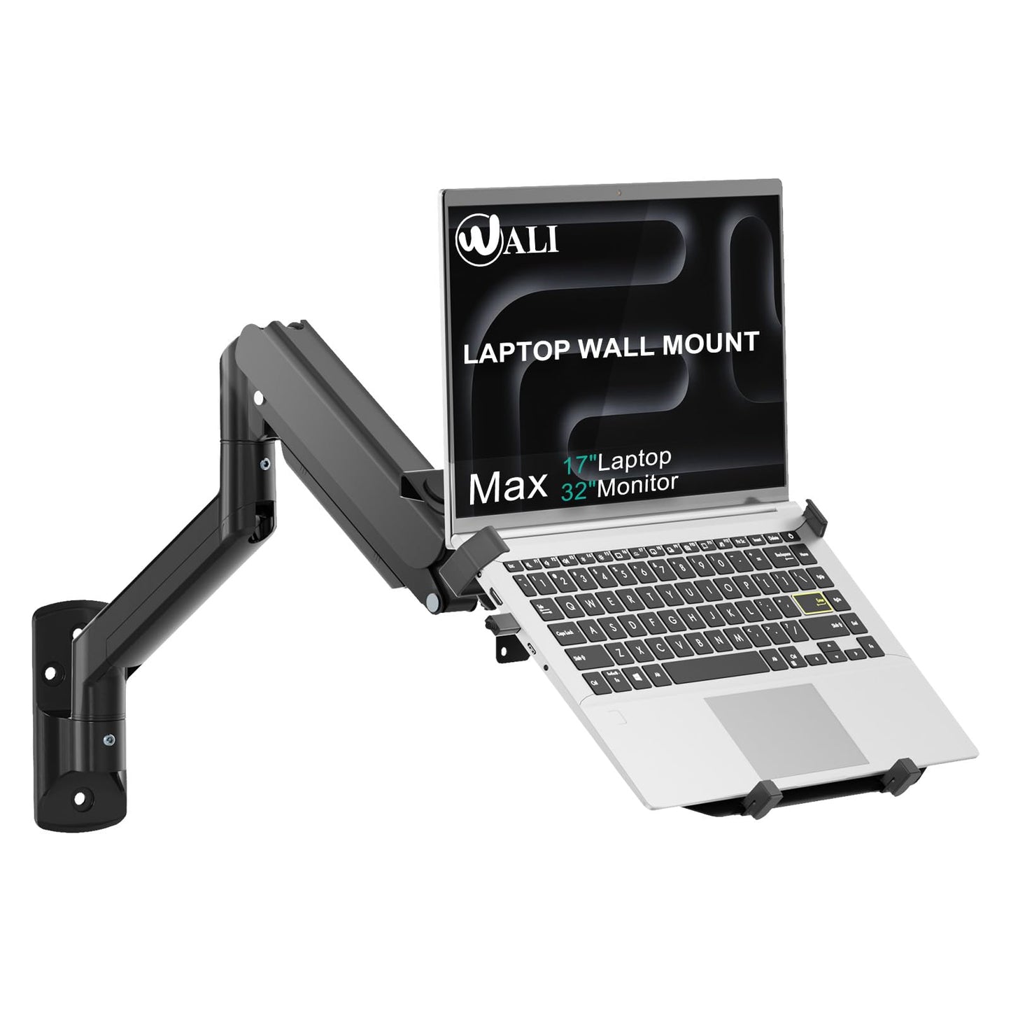 WALI Laptop Adjustable/Full Adjustable/Wall/Pegboard/Car Mounts