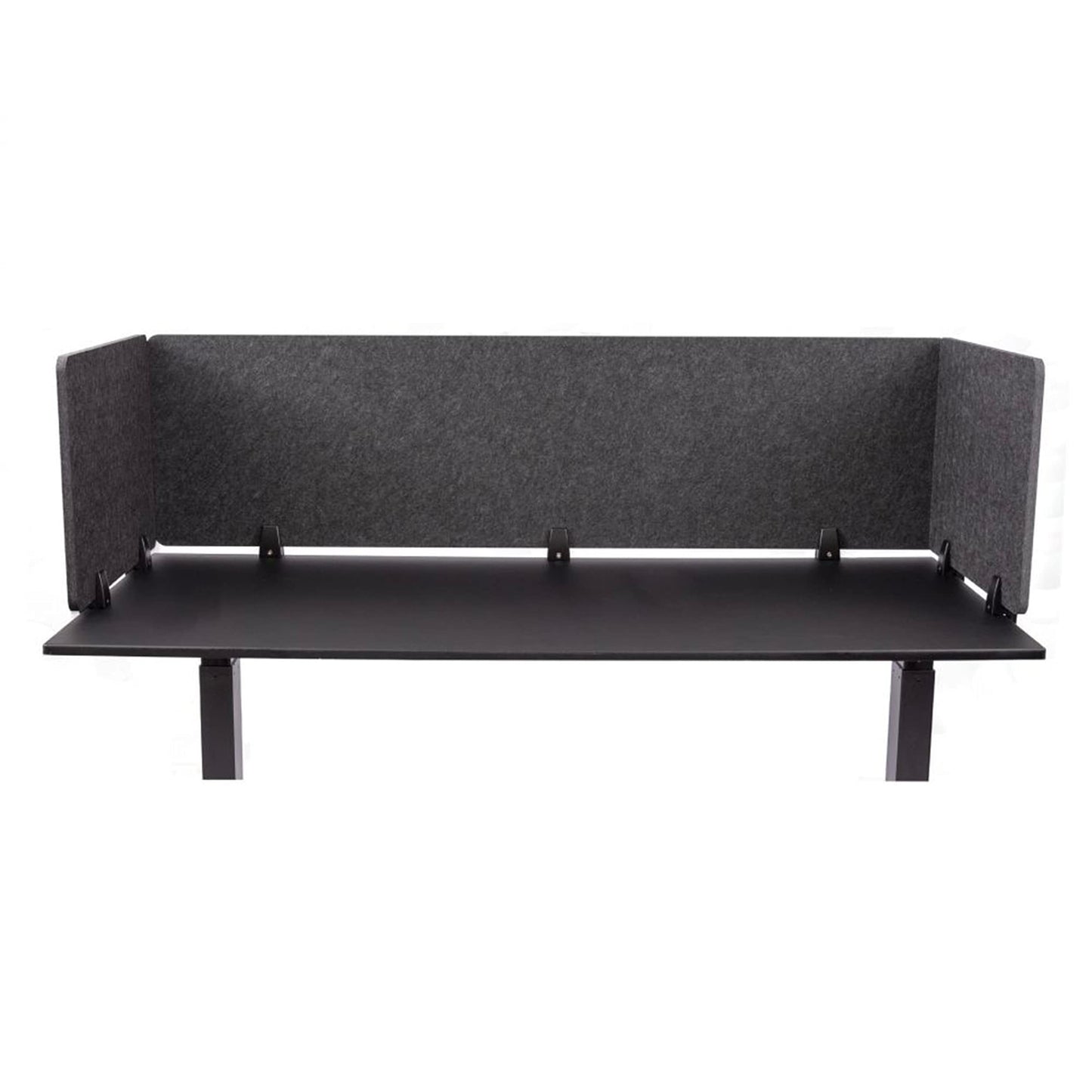 Clamp-On Acoustic Desk Divider Panel for Privacy & Noise Reduction