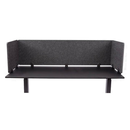 Clamp-On Acoustic Desk Divider Panel for Privacy & Noise Reduction