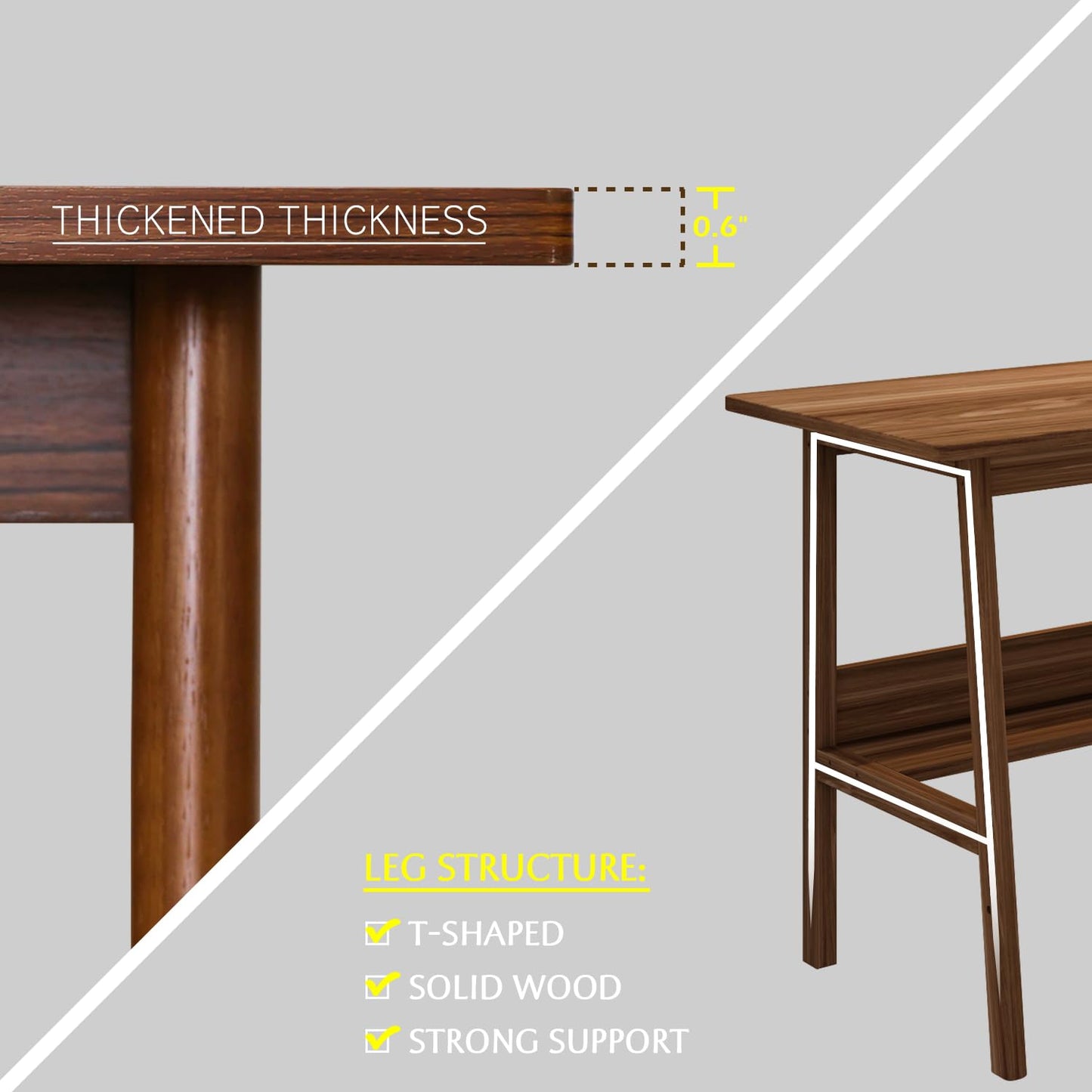 Long Office Desk with Storage Shelves for Dual Workstations