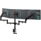 WALI Adjustable Monitor Arms C-Clamp and Free-Standing
