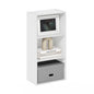 Tiered Storage Shelf for Office and Home Organization