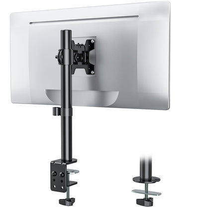 WALI Adjustable Monitor Arms C-Clamp and Free-Standing