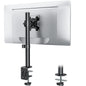 WALI Adjustable Monitor Arms C-Clamp and Free-Standing