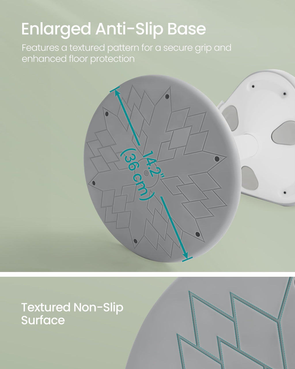 Adjustable Ergonomic Wobble Stool for Active Sitting & Standing Desks