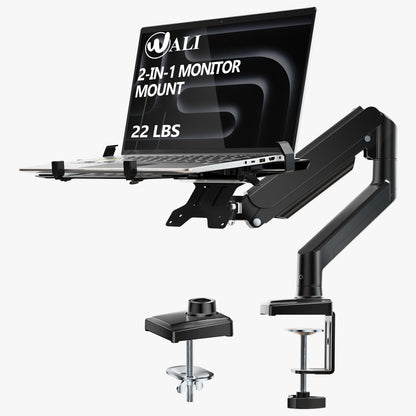 WALI Laptop Adjustable/Full Adjustable/Wall/Pegboard/Car Mounts