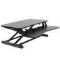 Height Adjustable Desk Converter with Dual Monitor Workstation