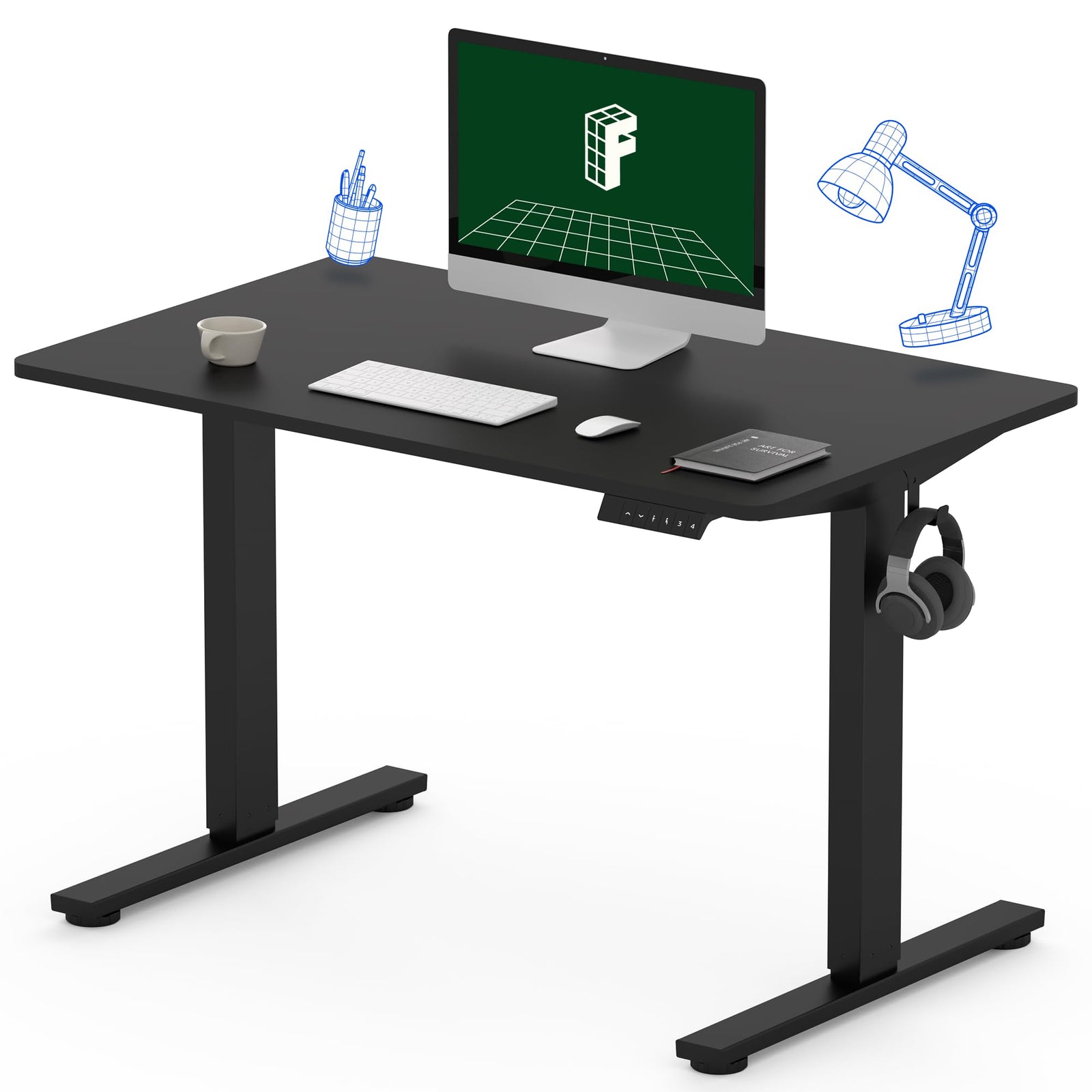 FLEXISPOT 40 to 79 in Electric Standing Desk
