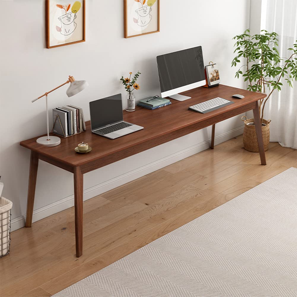 Modern Long Office Desk for Two-Person Workstation Setup