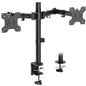 WALI Adjustable Monitor Arms C-Clamp and Free-Standing
