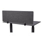 Clamp-On Acoustic Desk Divider Panel for Privacy & Noise Reduction