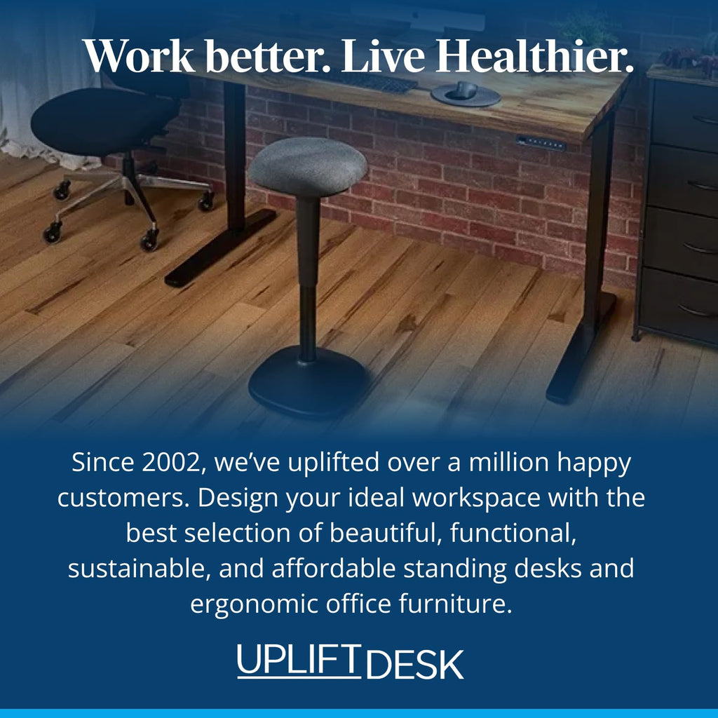Active Ergonomic Stool with Adjustable Height & 360° Motion