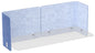 L-Shaped Desk Privacy Panel with Acoustic Divider Design