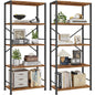 Furologee Tall Narrow Bookshelf