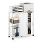 Tiered Storage Shelf for Office and Home Organization