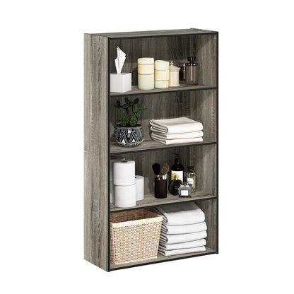 Tiered Storage Shelf for Office and Home Organization