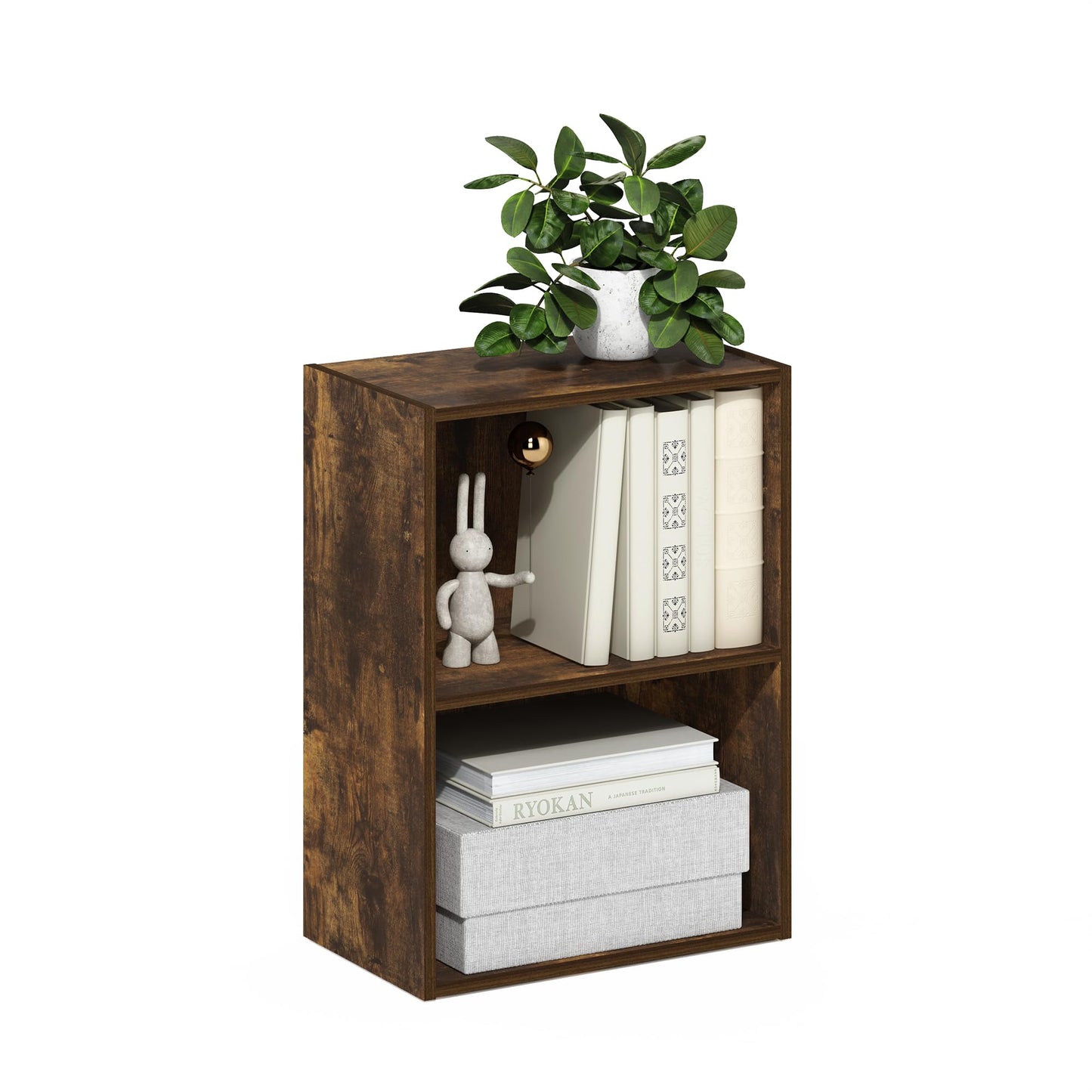 Tiered Storage Shelf for Office and Home Organization