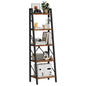 Shintenchi 5 Tier Bookshelf with Drawers