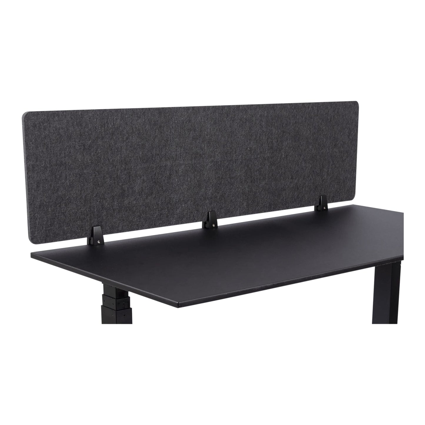 Clamp-On Acoustic Desk Divider Panel for Privacy & Noise Reduction