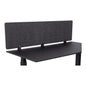 Clamp-On Acoustic Desk Divider Panel for Privacy & Noise Reduction