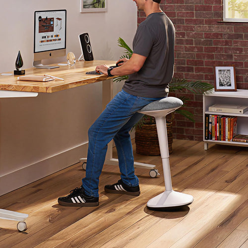 Active Ergonomic Stool with Adjustable Height & 360° Motion