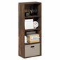Tiered Storage Shelf for Office and Home Organization