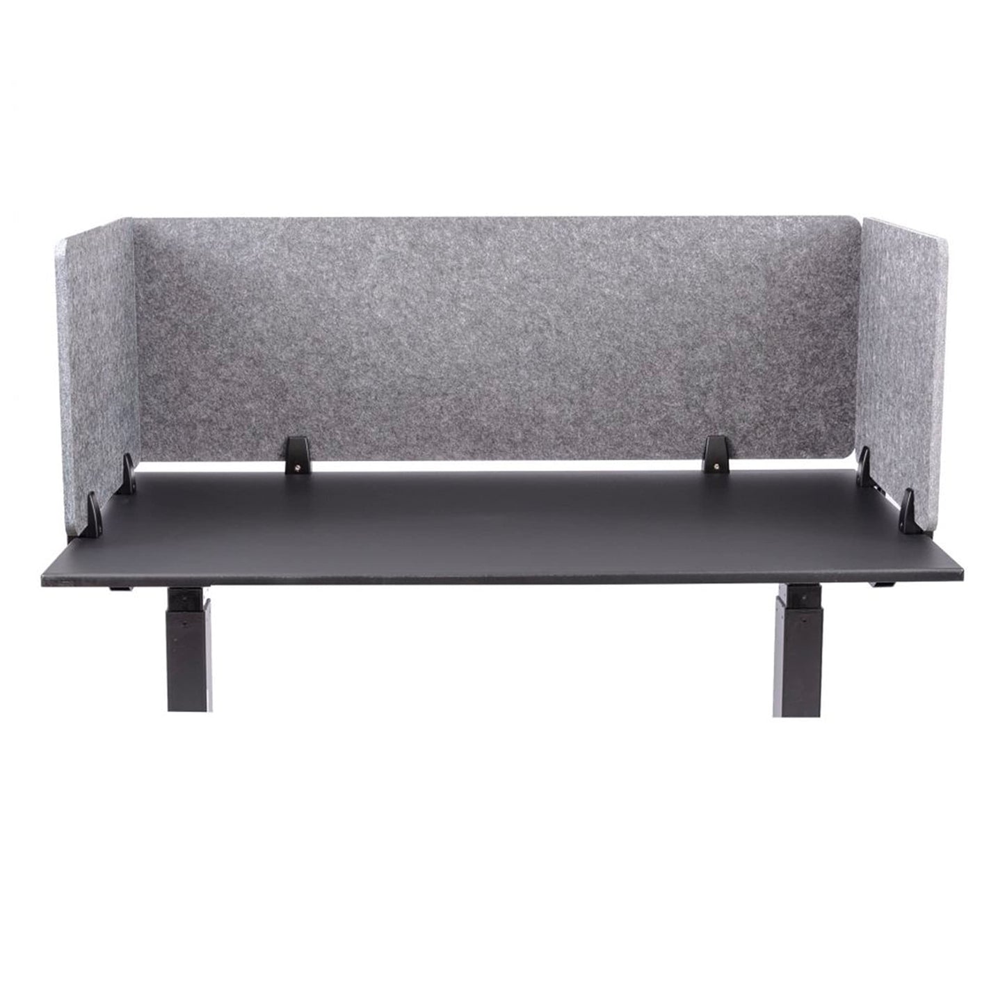 Clamp-On Acoustic Desk Divider Panel for Privacy & Noise Reduction