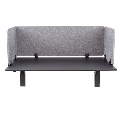 Clamp-On Acoustic Desk Divider Panel for Privacy & Noise Reduction