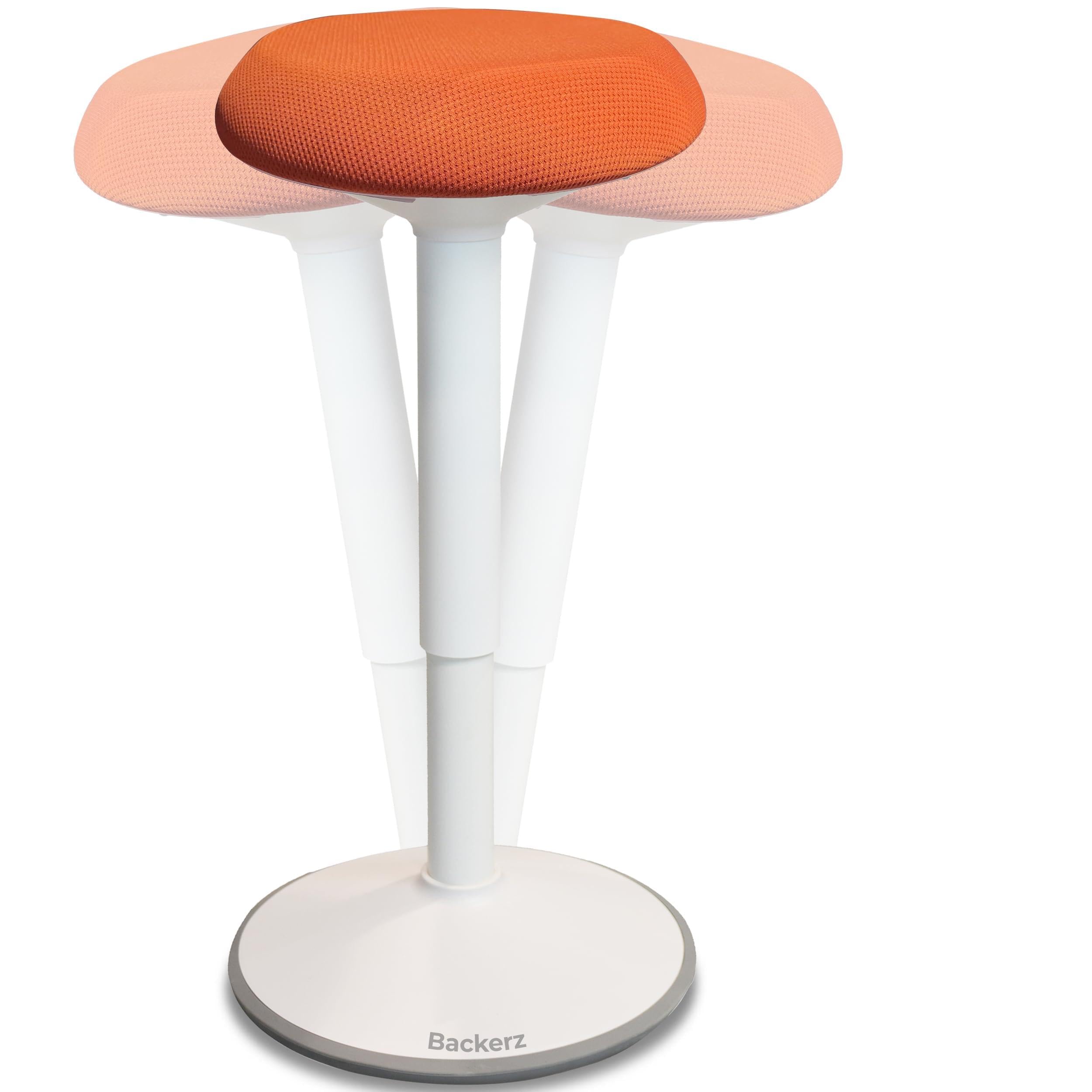 Adjustable Ergonomic Wobble Stool with Swivel Seat & Rocking Motion