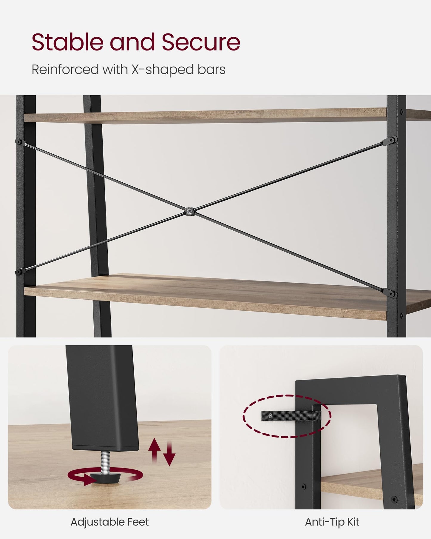 VASAGLE Bookshelf