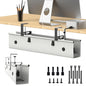 Under Desk Cable Management Tray with No-Drill Wire Organizer