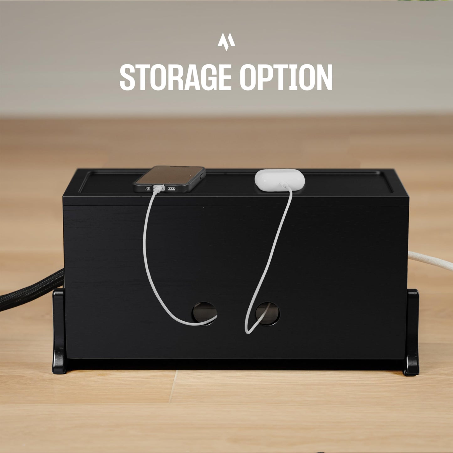 Extra Large Cable Management Box for Desk Wire Organization