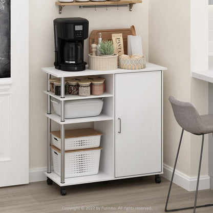 Tiered Storage Shelf for Office and Home Organization