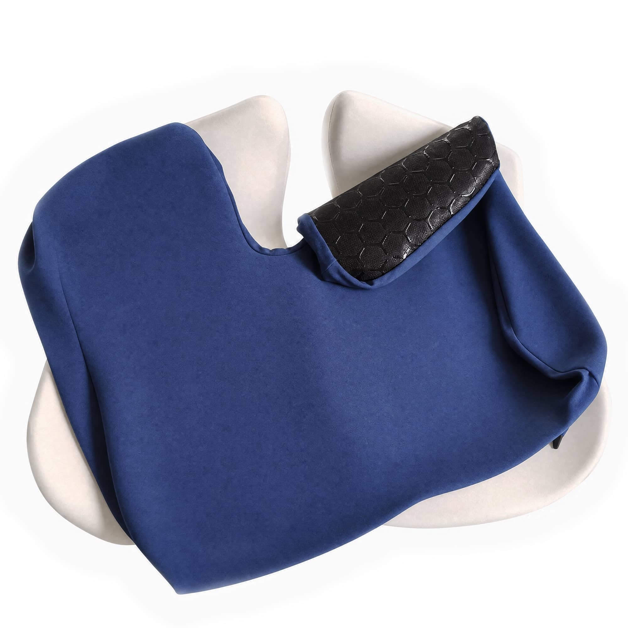 Coccyx Seat Cushion with Pressure Relief Support for Office Chairs