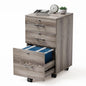 VINGLI Wood File Cabinet for Home Office