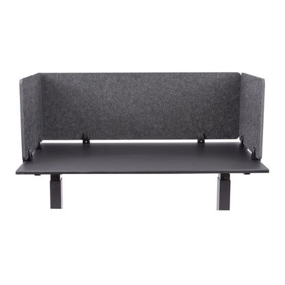 Clamp-On Acoustic Desk Divider Panel for Privacy & Noise Reduction