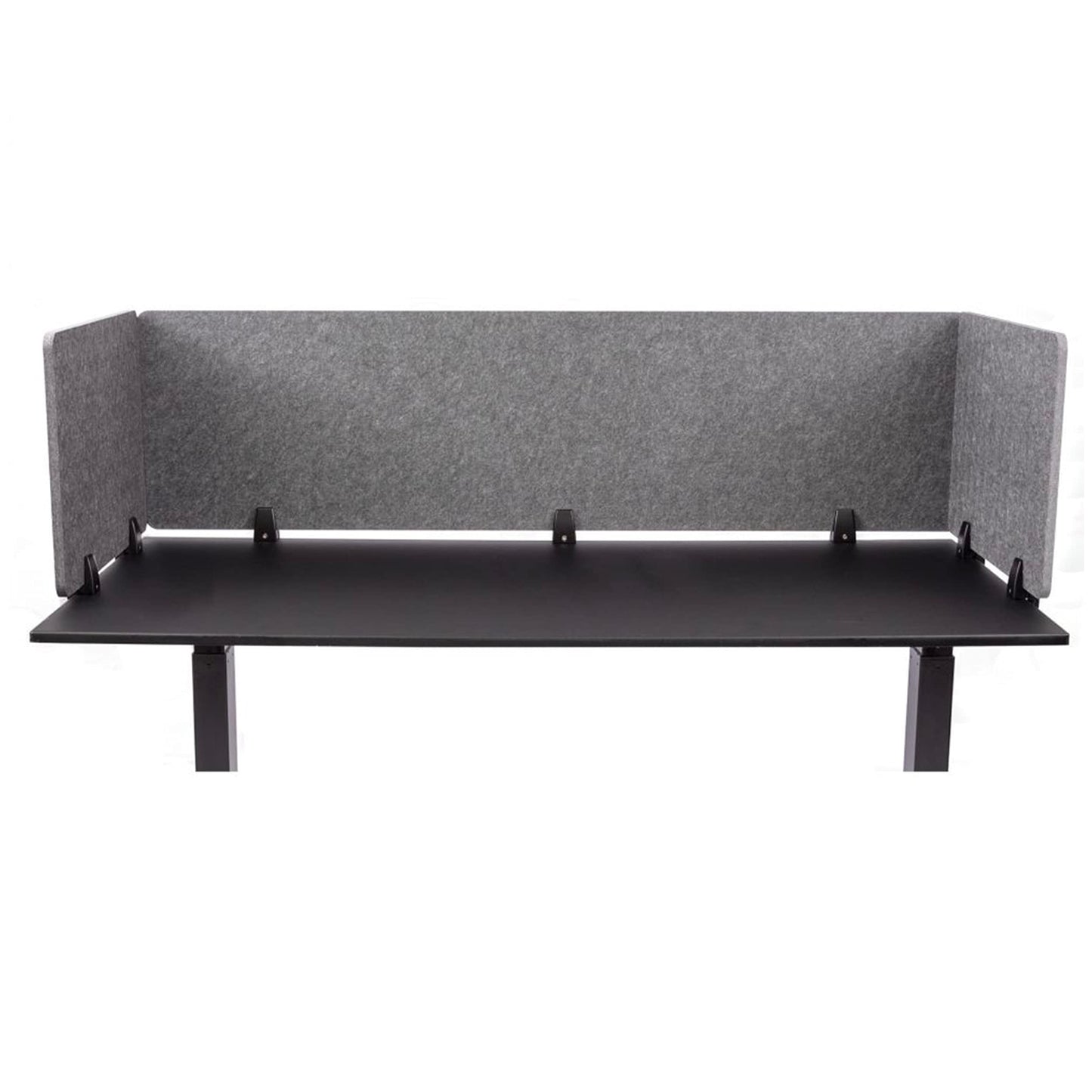Clamp-On Acoustic Desk Divider Panel for Privacy & Noise Reduction