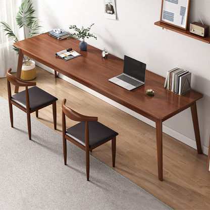 Modern Long Office Desk for Two-Person Workstation Setup