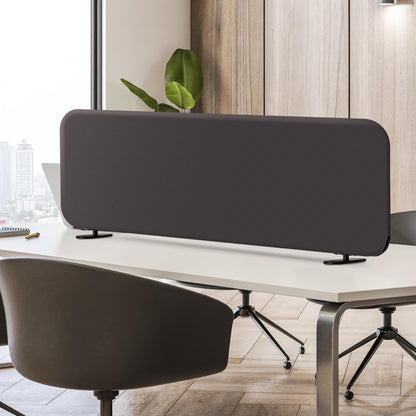 Freestanding Desk Divider Panel for Office Privacy & Workspace Separation