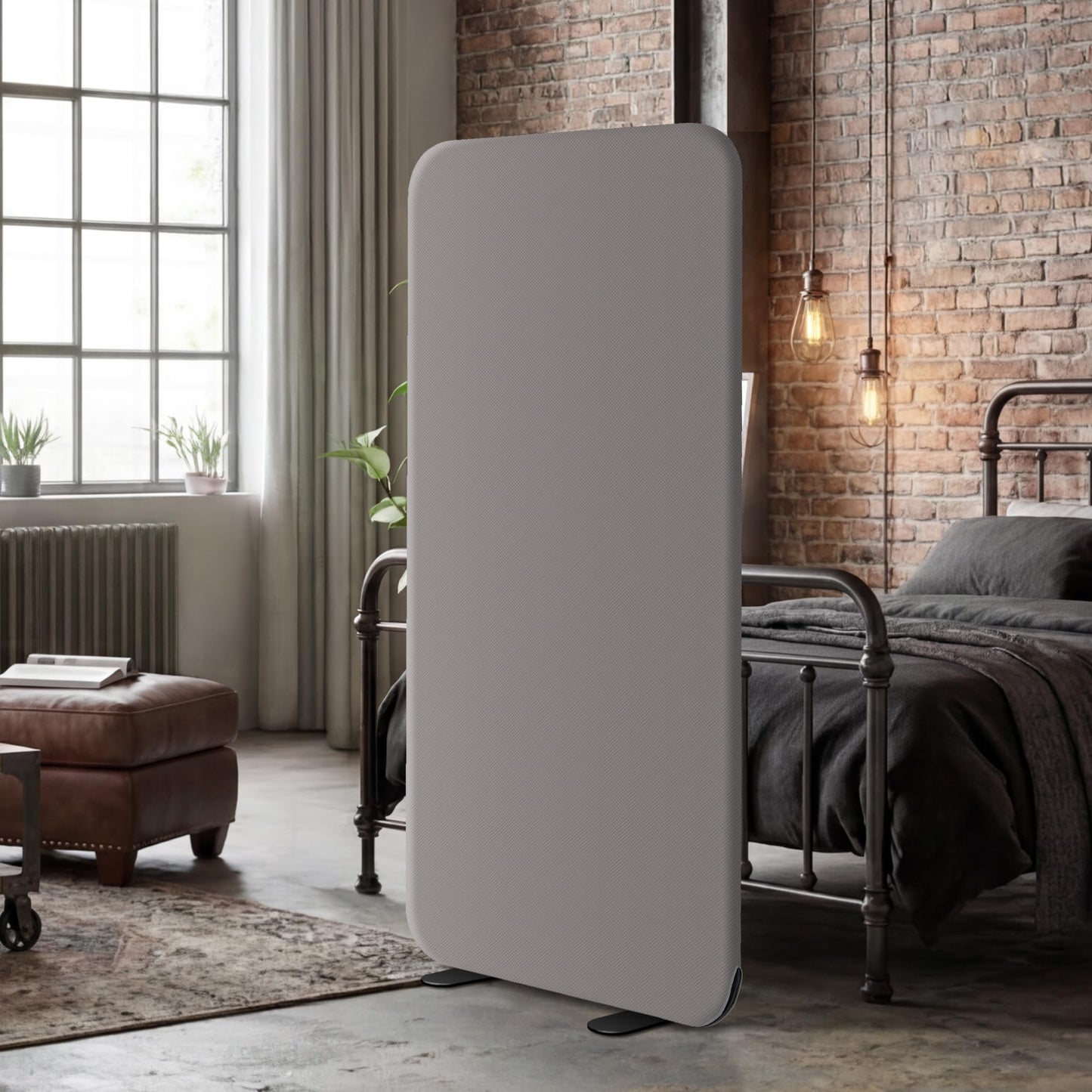 DECOLAB Standing Room Divider, Room Partition Panel, 29"x65"